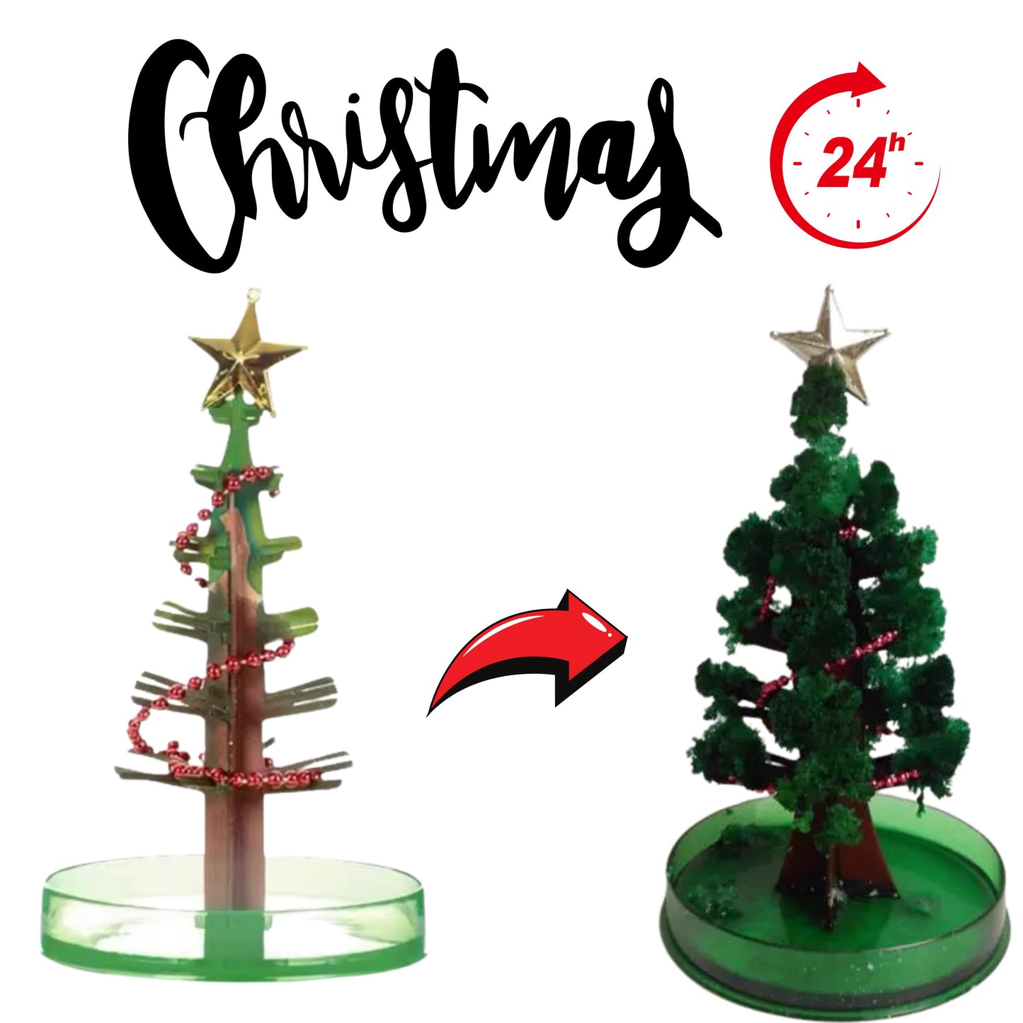 Magic Christmas tree, cute self Christmas tree best gifts for friends