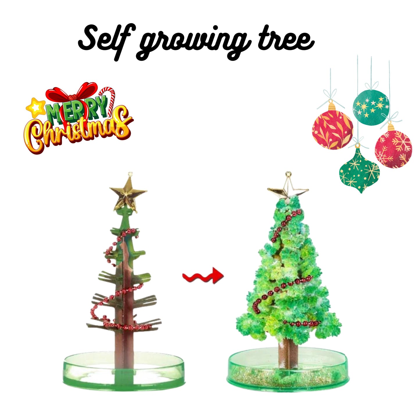 Magic Christmas tree, perfect gift for Christmas and holidays